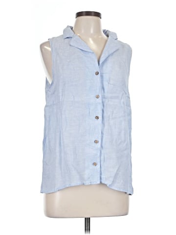 RACHEL Rachel Roy Sleeveless Button-Down Shirt (view 1)