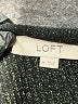 Ann Taylor LOFT Metallic Black Pullover Sweater Size M - photo 7