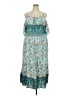 BLOOMCHIC 100% Rayon Paisley Teal Casual Dress Size 22 - photo 1