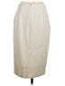 BCBGMAXAZRIA Solid Ivory Formal Skirt Size 4 - photo 2