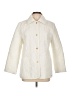 Ellen Tracy 100% Polyester Ivory Coat Size L - photo 1