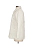 Ellen Tracy 100% Polyester Ivory Coat Size L - photo 5