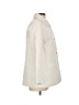 Ellen Tracy 100% Polyester Ivory Coat Size L - photo 4