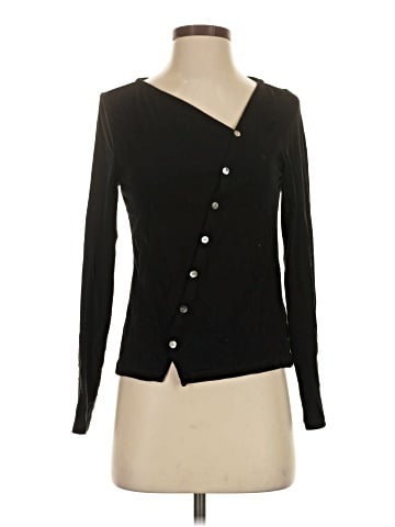 Madewell Asymmetrical Button-Front Cardigan (view 1)