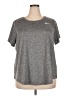 Nike 100% Polyester Gray Active T-Shirt Size XXL - photo 1