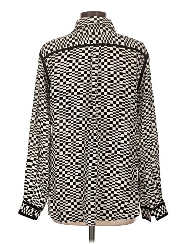 Trina Turk Long Sleeve Silk Top (view 2)