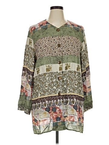 Carole Little 3/4 Sleeve Blouse (view 1)