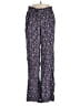 BCBGeneration 100% Rayon Floral Purple Casual Pants Size XS - photo 1