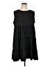 Entro Solid Black Casual Dress Size 1X - photo 1