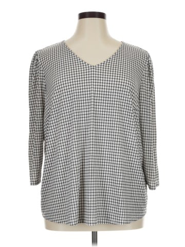 Adrianna Papell 3/4 Sleeve Blouse (view 1)