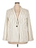Talbots Stripes Ivory Blazer Size 18 - photo 1