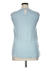 Design History 100% Polyester Blue Sleeveless Blouse Size XL - photo 2