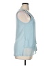 Design History 100% Polyester Blue Sleeveless Blouse Size XL - photo 4