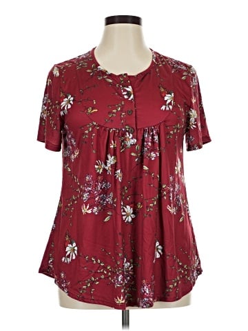 Unbranded Short Sleeve Blouse (view 1)