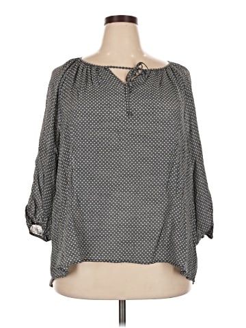 Fred David 3/4 Sleeve Blouse (view 1)