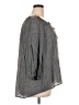 Fred David Polka Dots Gray 3/4 Sleeve Blouse Size 2X - photo 4