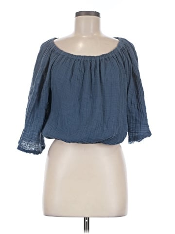 Michael Stars 3/4 Sleeve Blouse (view 1)