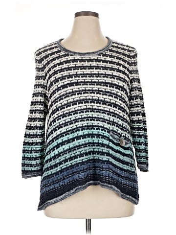 JM Collection Pullover Sweater (view 1)