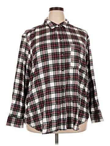 Abercrombie & Fitch Long Sleeve Button-Down Shirt (view 1)