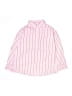 Zara Stripes Pink Long Sleeve Button-Down Shirt Size 13 - 14 - photo 1