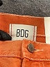 BDG Orange Denim Shorts Size 27 waist - photo 3