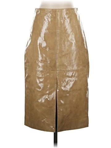 Veronica Beard Leather Skirt (view 1)