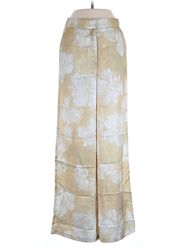 Pre-owned Commense Khaki Pant In Gold