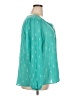 Ariat 100% Polyester Teal Green 3/4 Sleeve Blouse Size XXL - photo 4