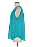 Daniel Rainn 100% Polyester Teal Sleeveless Blouse Size M - photo 5