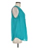 Daniel Rainn 100% Polyester Teal Sleeveless Blouse Size M - photo 4