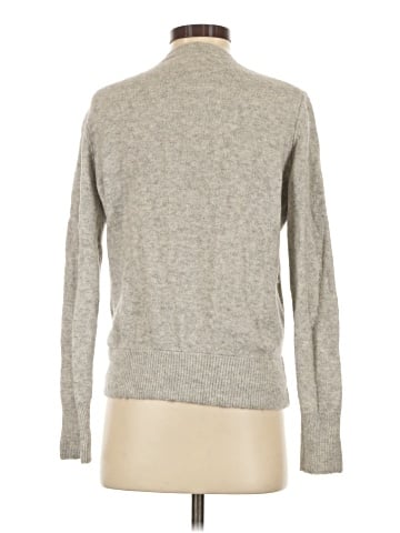 Madewell Wrap-Front Pullover Sweater in Coziest Yarn (view 2)