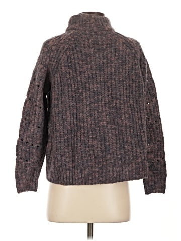 Madewell Pointelle Mockneck Pullover Sweater (view 2)