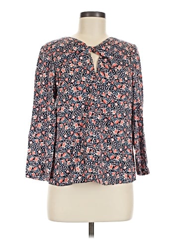 Rebecca Taylor 3/4 Sleeve Silk Top (view 1)
