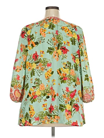 Figueroa & Flower 3/4 Sleeve Blouse (view 2)