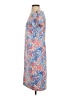 Talbots Print Blue Casual Dress Size S - photo 5