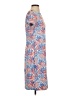 Talbots Print Blue Casual Dress Size S - photo 4