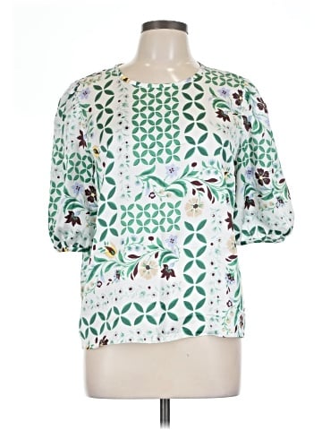 Ann Taylor Short Sleeve Blouse (view 1)