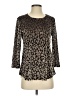 Last Tango Brown 3/4 Sleeve Top Size XS - photo 1