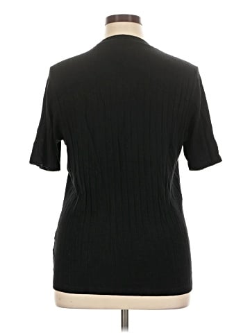 Donna Karan New York Short Sleeve Turtleneck (view 2)