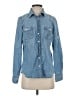 J.Crew Blue Denim Jacket Size 4 - photo 1