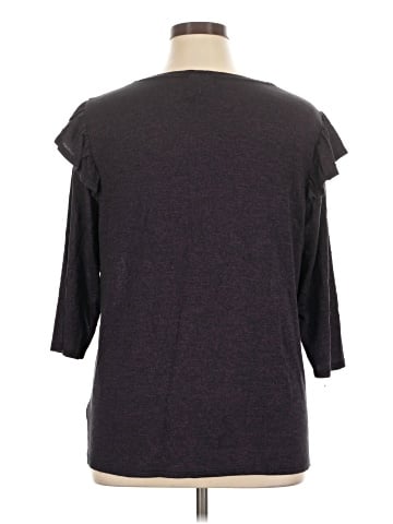 Ava & Viv 3/4 Sleeve Top (view 2)