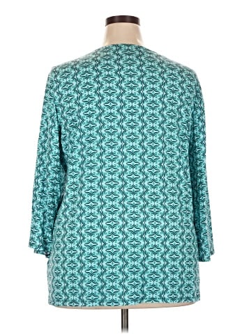 JM Collection 3/4 Sleeve Blouse (view 2)