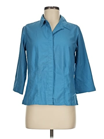 Royal Robbins 3/4 Sleeve Button-Down Shirt (view 1)