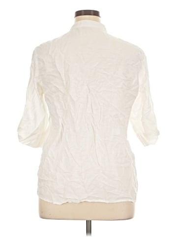 J. McLaughlin 3/4 Sleeve Button-Down Shirt (view 2)