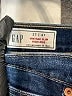 Gap Hearts Blue Jeans Size 27 waist - photo 7