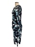 DKNY Print Blue Cocktail Dress Size 10 - photo 5