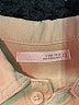 Zara Solid Tan Short Sleeve Button-Down Shirt Size 5 - photo 3