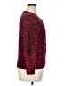 Croft & Barrow 100% Cotton Animal Print Red Pullover Sweater Size 1X - photo 4