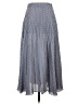 Max Studio 100% Polyester Chevron-herringbone Blue Casual Skirt Size XS - photo 1