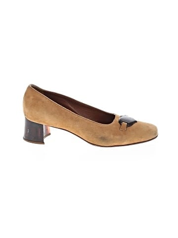 Moschino Vintage Suede Heels (view 1)